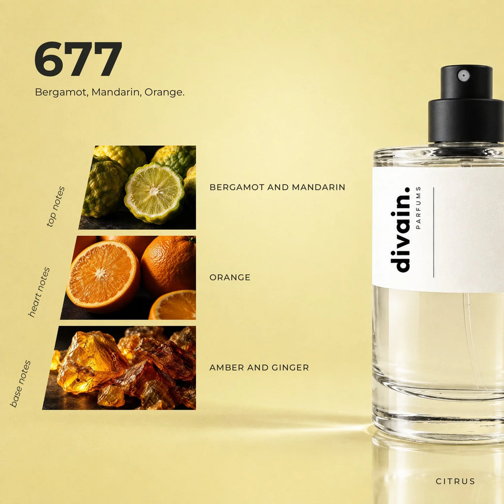 divain.677 perfume olfactory notes