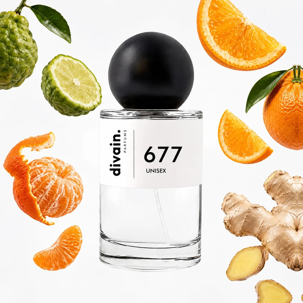 divain.677 perfume olfactory pyramid