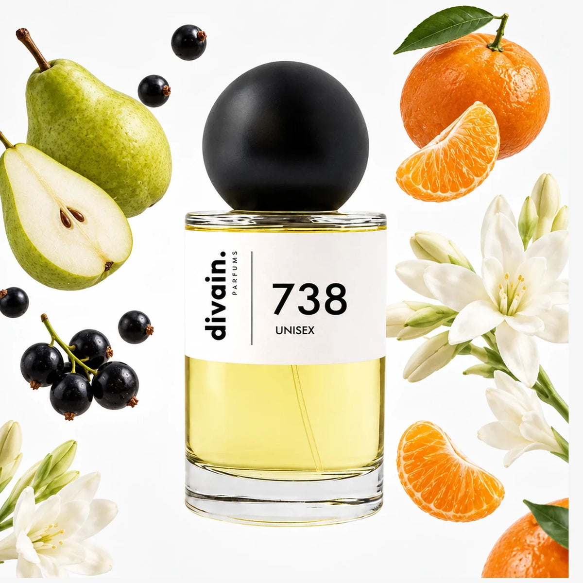 divain.738 perfume olfactory pyramid
