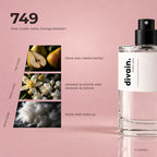 divain.749 fragrance pyramid