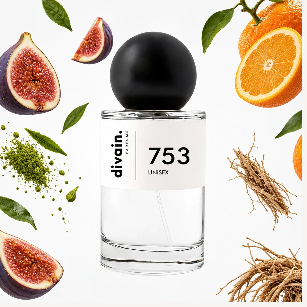 divain.753 perfume olfactory pyramid