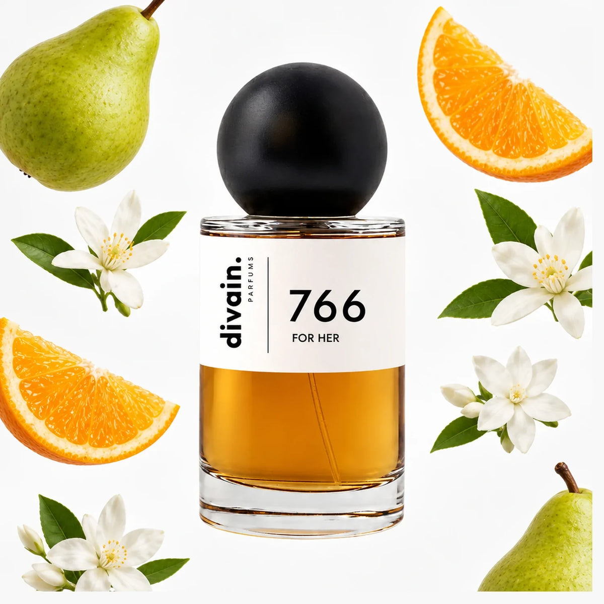 divain.766 perfume olfactory pyramid