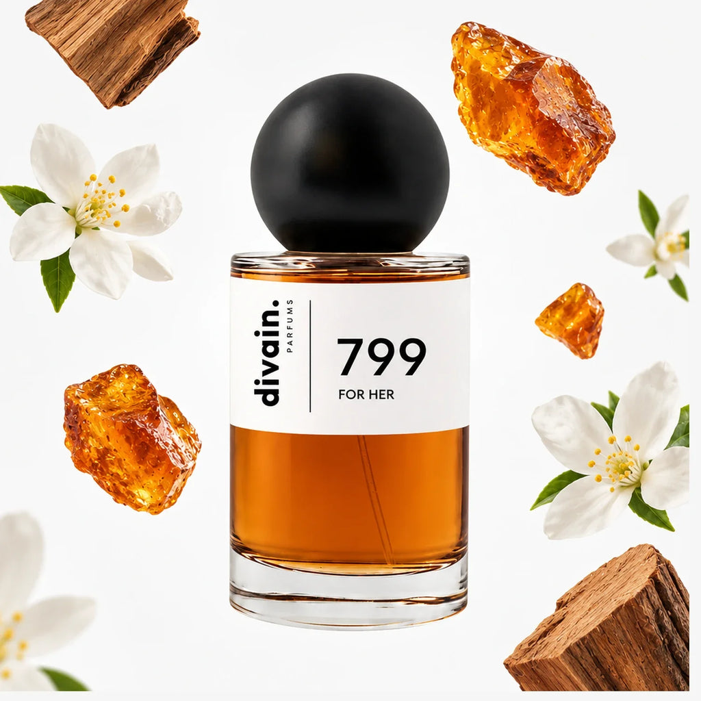 divain.799 perfume olfactory pyramid