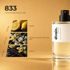 divain.833 perfume olfactory notes