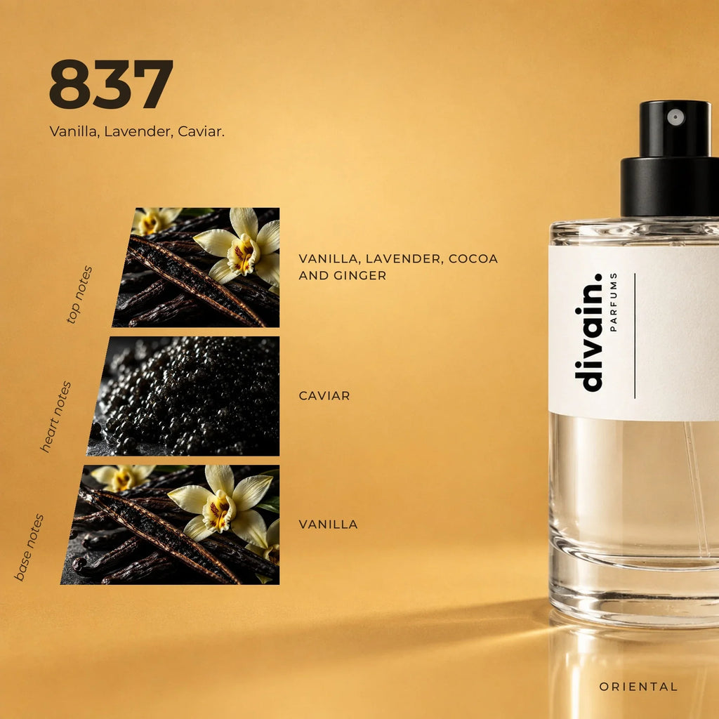 divain.837 perfume olfactory notes