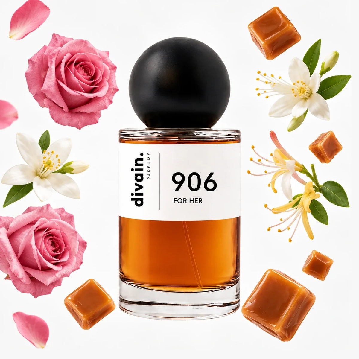 divain.906 perfume olfactory pyramid