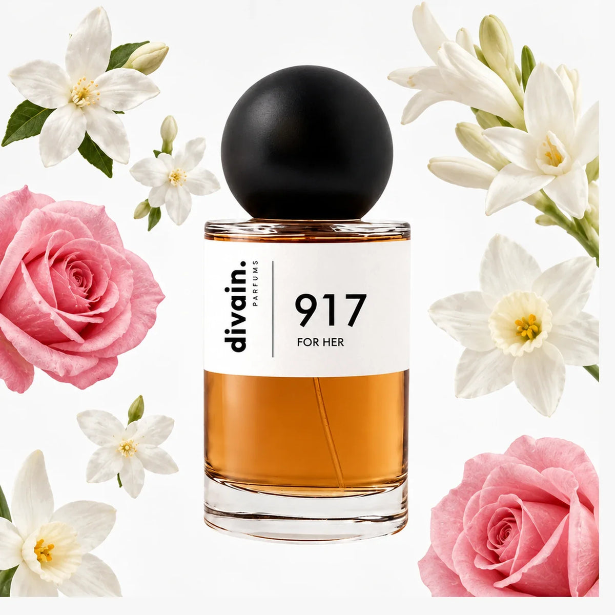 divain.917 perfume olfactory pyramid