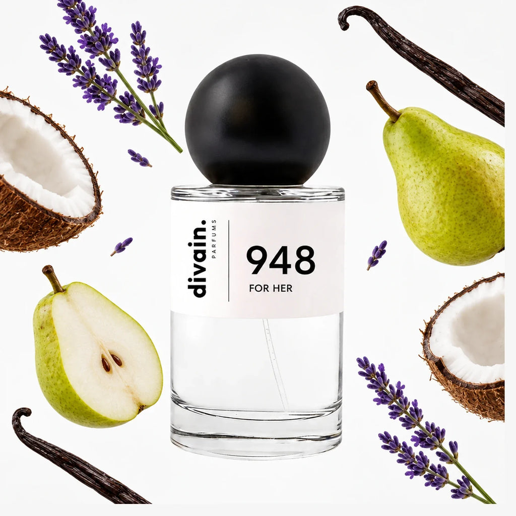 divain.948 perfume olfactory pyramid