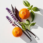 Mandarin, basil and lavender represent the olfactory notes of the perfume.