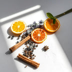 Citrus, cinnamon and black pepper represent the olfactory notes of the perfume.