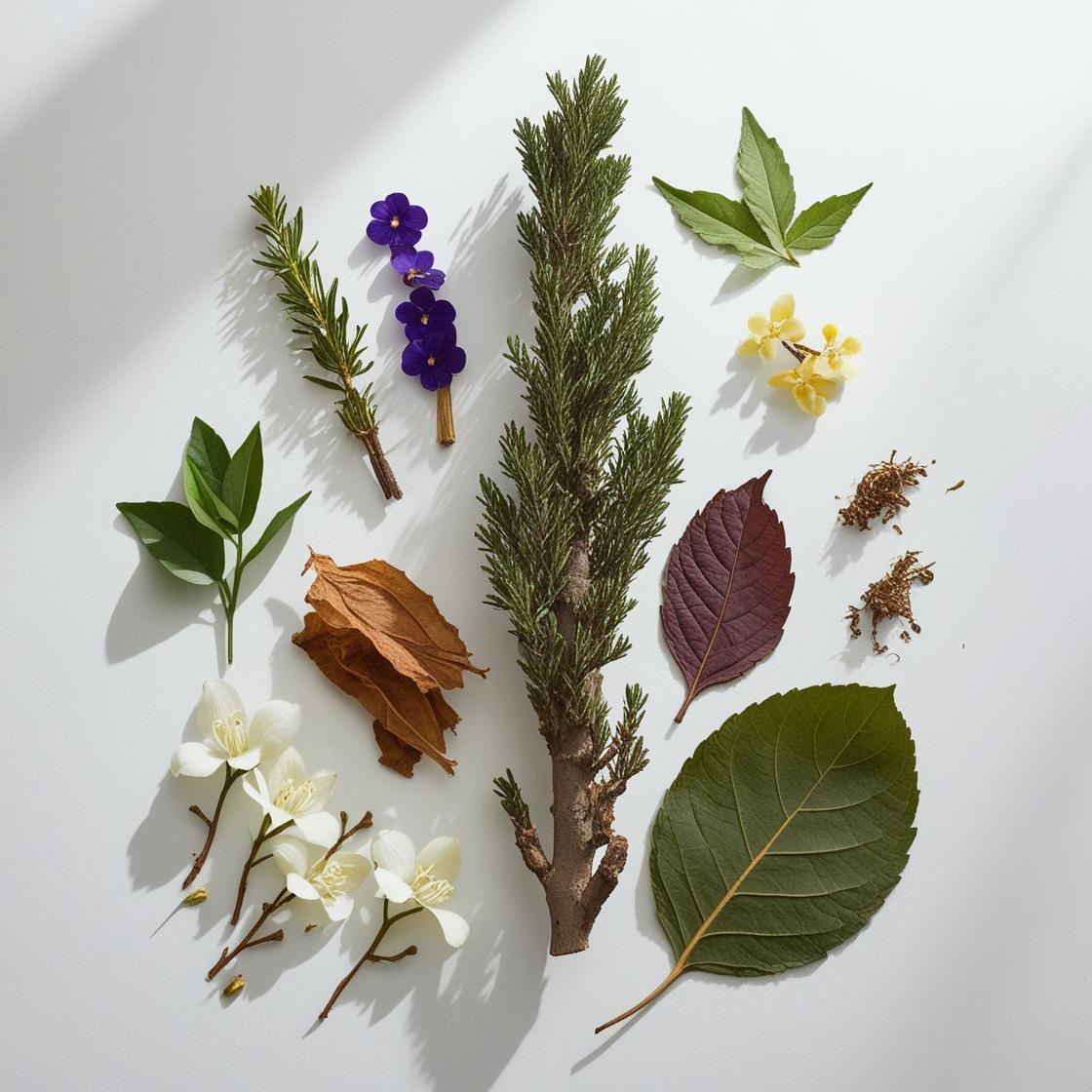Cypress, violet and tobacco represent the olfactory notes of the perfume.